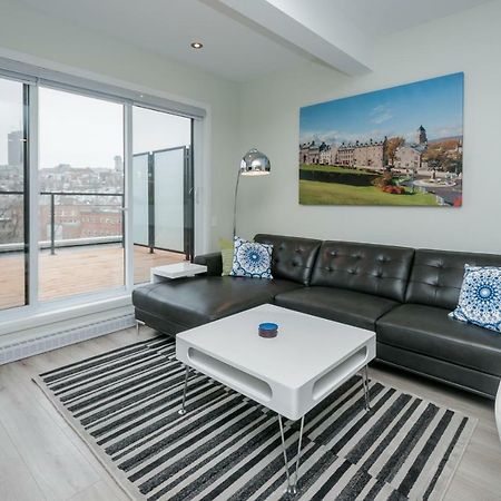 Penthouse On Charest - With Parking And Gym Leilighet Québec Eksteriør bilde