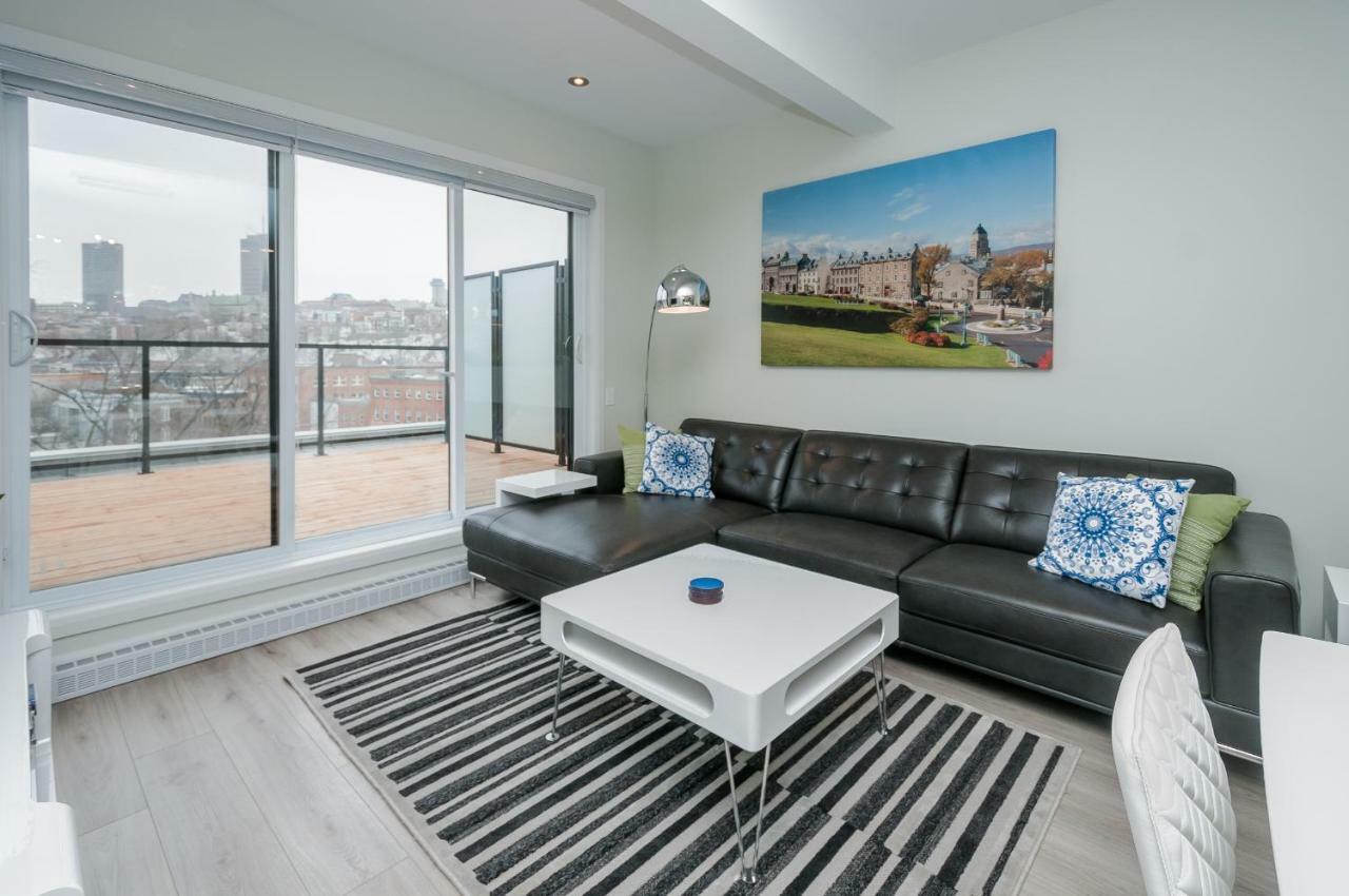 Penthouse On Charest - With Parking And Gym Leilighet Québec Eksteriør bilde