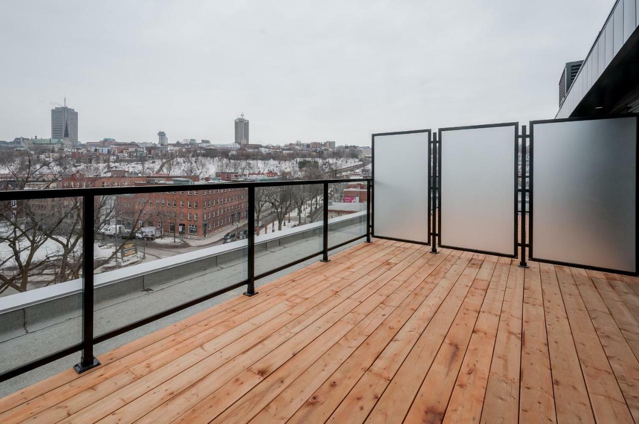Penthouse On Charest - With Parking And Gym Leilighet Québec Eksteriør bilde