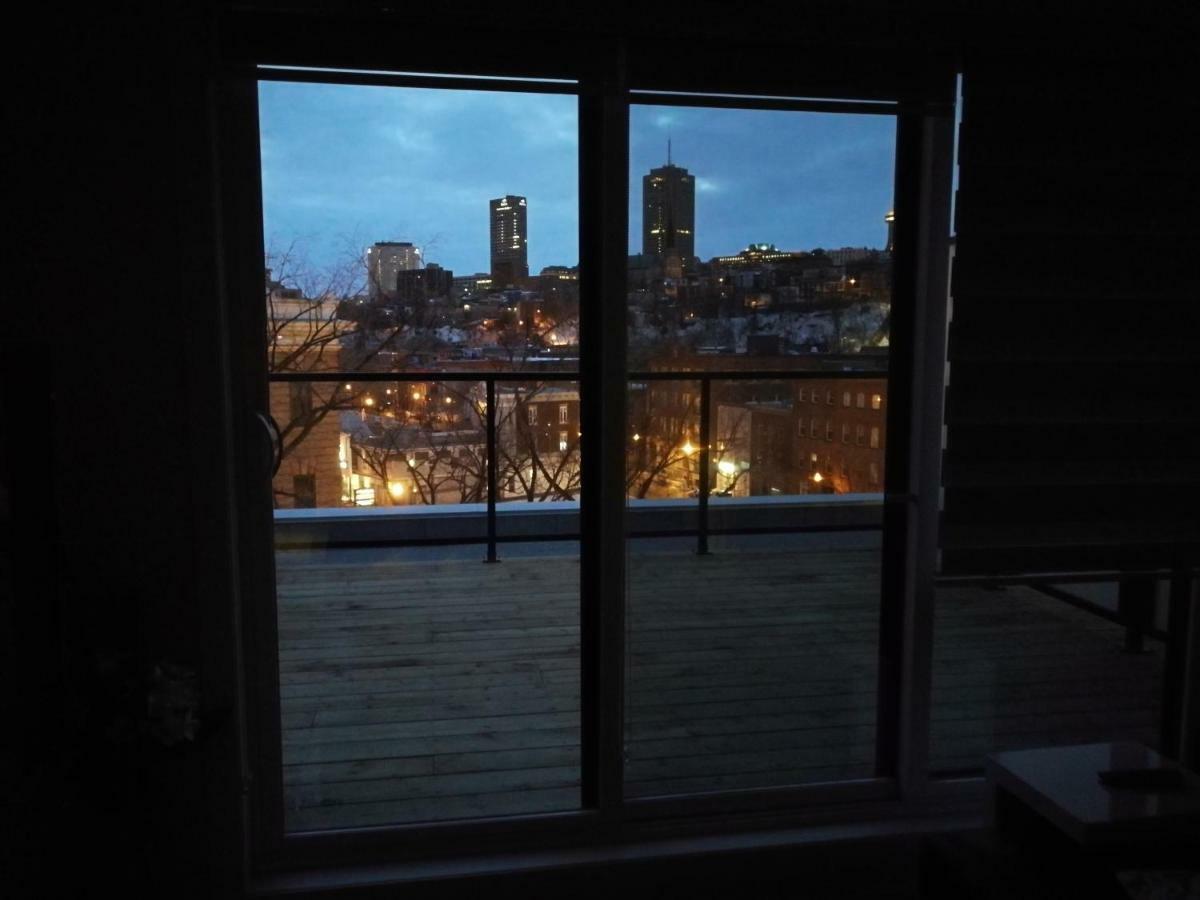 Penthouse On Charest - With Parking And Gym Leilighet Québec Eksteriør bilde